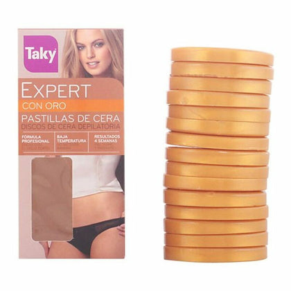 Comprimés de cire d'épilation Taky Expert Oro (300 g)