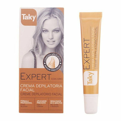 Gesichtshaarentfernungscreme Taky Expert Oro (20 ml)