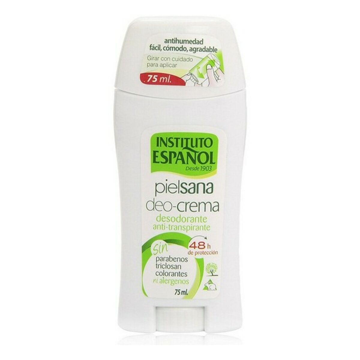 Cream Deodorant Piel Sana Instituto Español (75 ml)-0