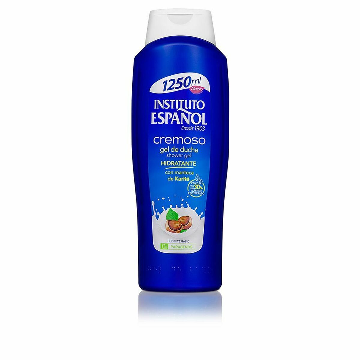 Gel douche hydratant Instituto Español beurre de karité (1250 ml)-0