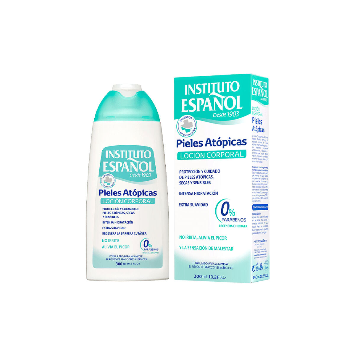 Lapte de corp pentru piele atopică Instituto Español (300 ml) 300 ml-1