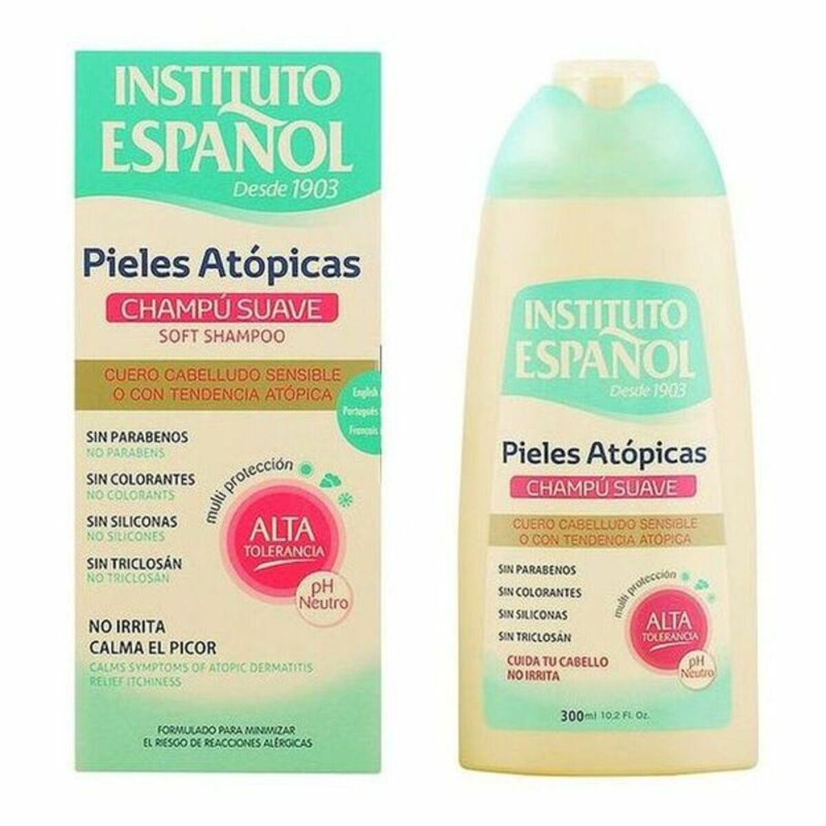 Soft Shampoo Instituto Español Piel Atópica 300 ml-0