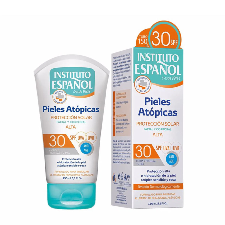 Instituto Español pelle Atópica Protección Solar viso e corpo Spf30 150 ml
