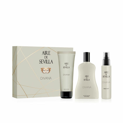 Set profumo da donna Aire Sevilla Divana 3 pezzi