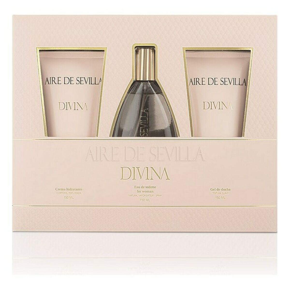 Set profumo da donna Divina Aire Sevilla 3 pezzi (3 pezzi)-0