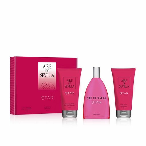 Instituto Español Aire De Sevilla Star eau de toilette spray 150 ml Set 3pzas
