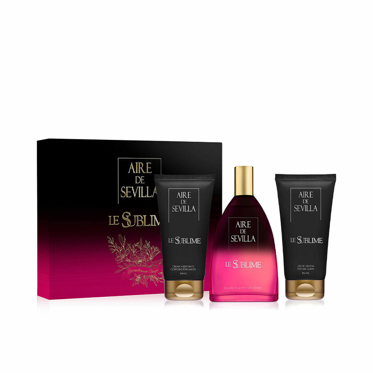 Coffret parfum femme Aire Sevilla Le Sublime EDT 3 pièces-0