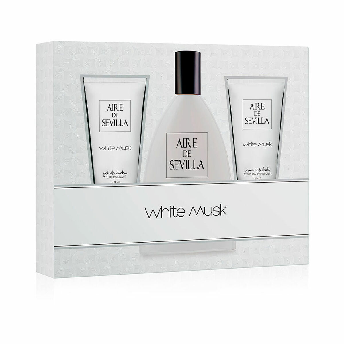 Women's Perfume Set Aire Sevilla White Musk EDT 3 Pieces-0