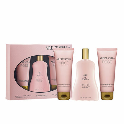 Set profumo da donna Aire Sevilla Rose 3 pezzi