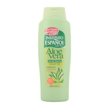 Moisturising Bath Gel with Aloe Vera Instituto Español INS12 (1250 ml) 125 ml (1 Unit)