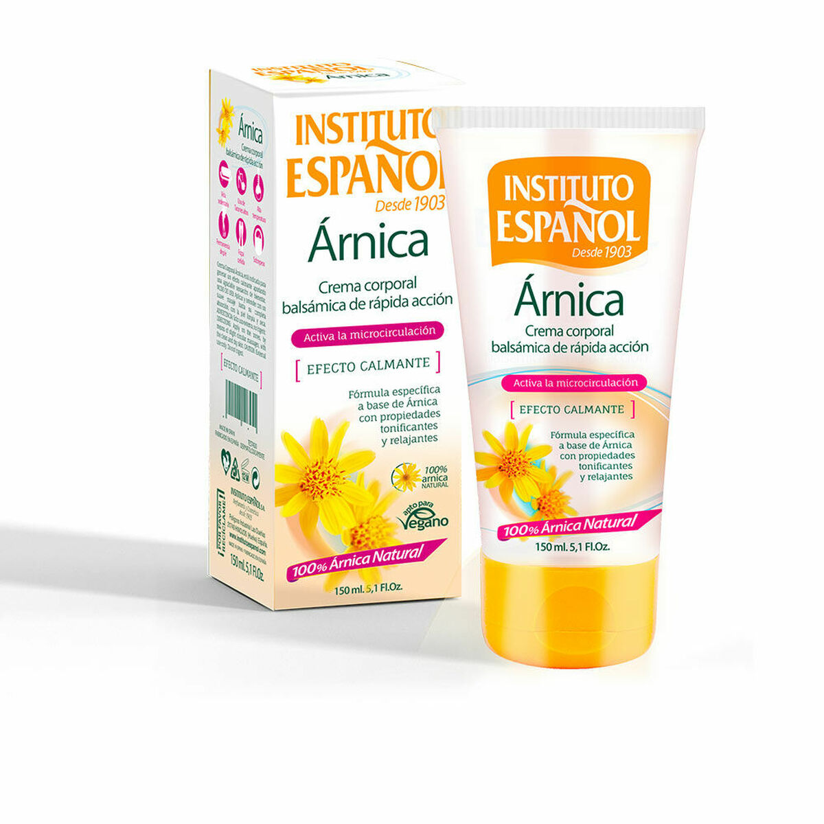 Körpercreme Instituto Español Arnica Beruhigend 150 ml (150 ml)-0