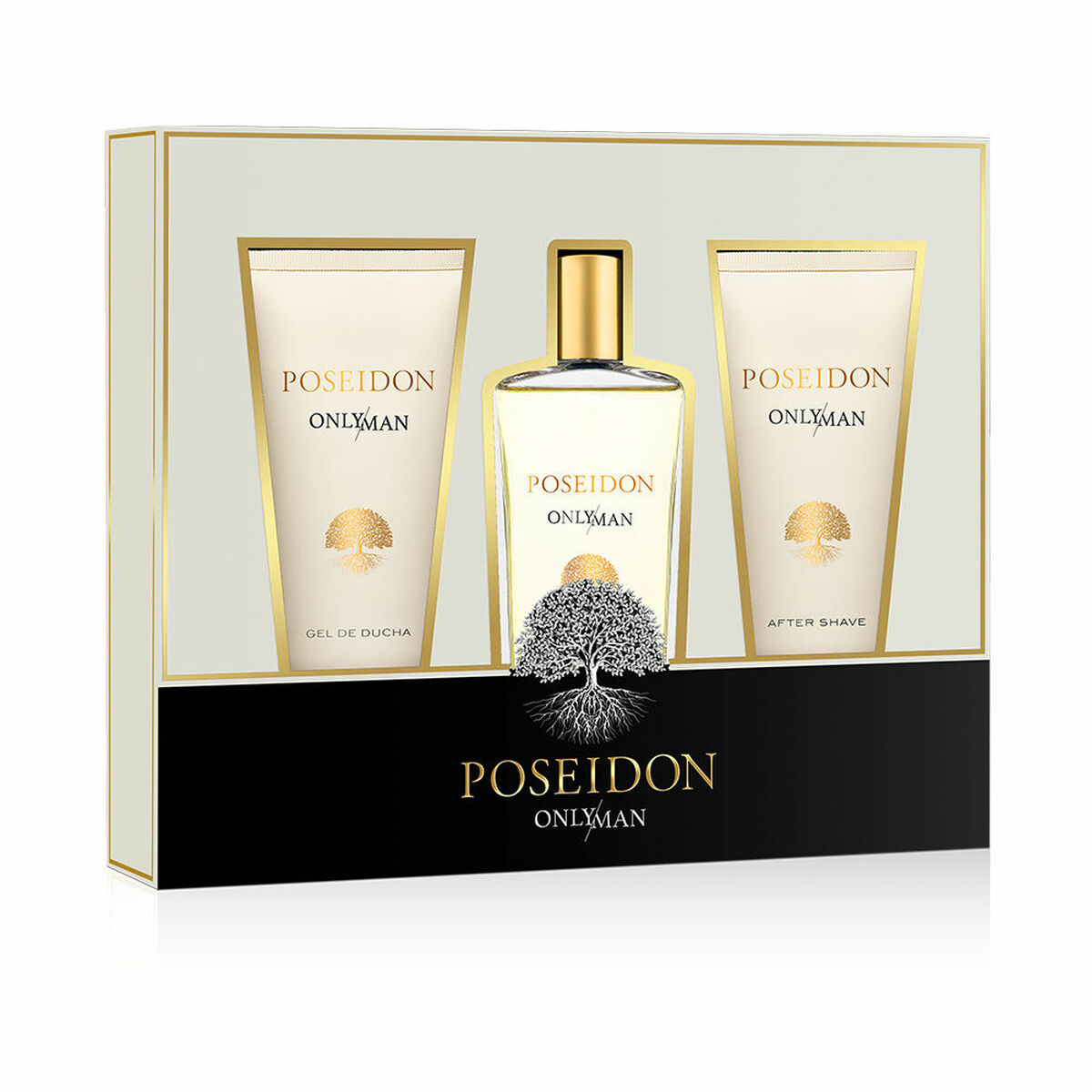 Herrenparfüm-Set Poseidon POSEIDON NUR MAN EDT 3 Stück-0