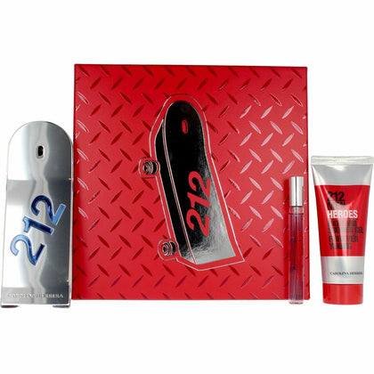 Set profumo da uomo Carolina Herrera 212 Men Heroes 3 pezzi
