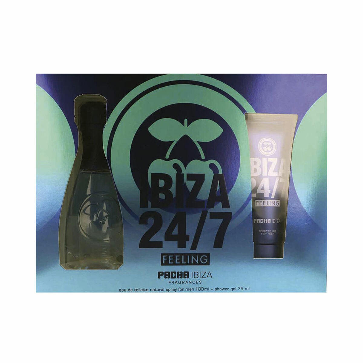 Coffret parfum homme Pacha Ibiza 24/7 sentiment 2 pièces-0