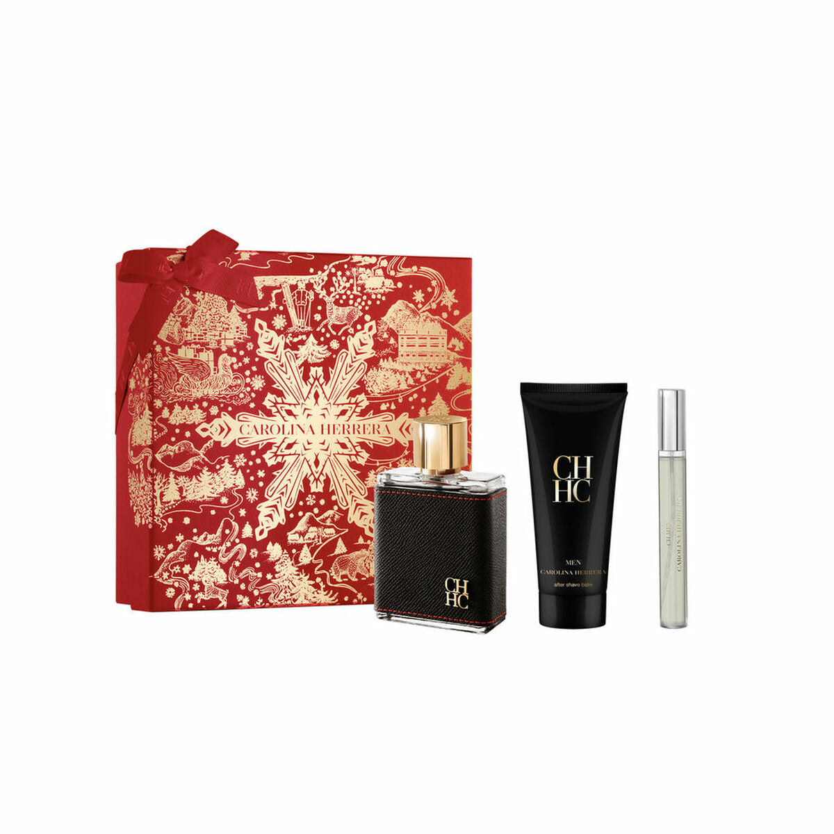 Set profumo da donna Carolina Herrera CH MEN EDT 3 pezzi-0
