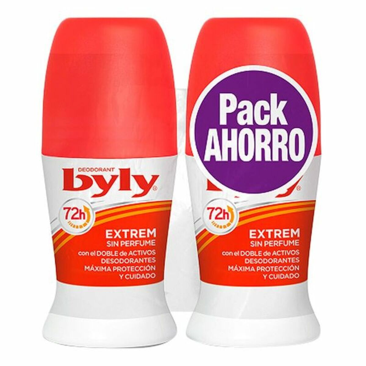 Deodorante Roll-On Extrem Byly (2 uds)-0