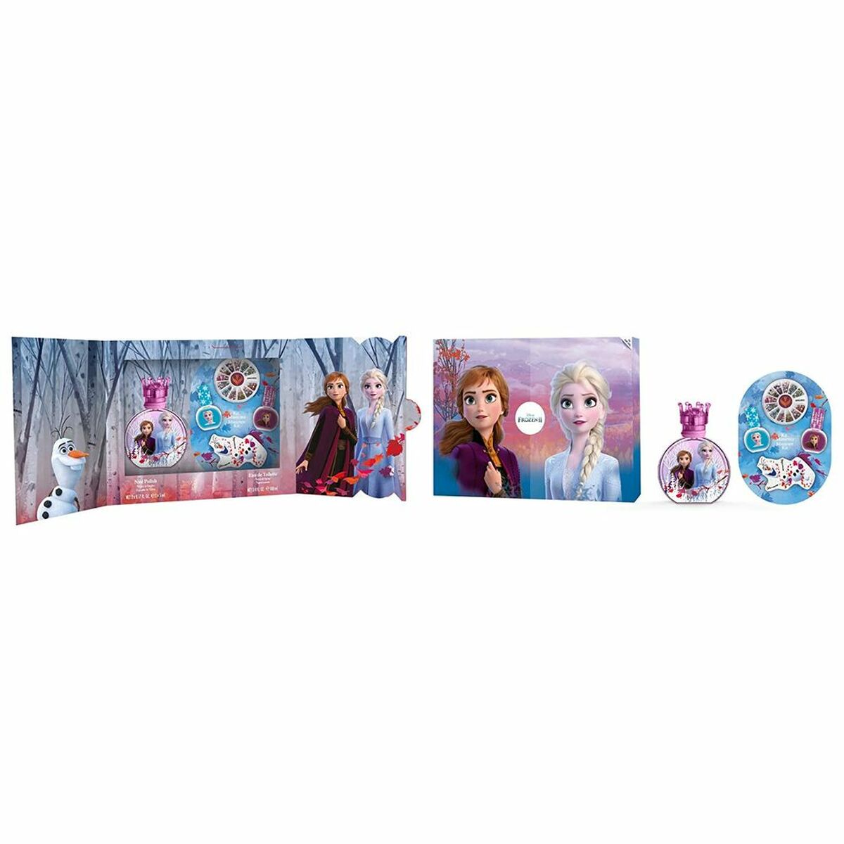Kinderparfüm-Set Frozen EDT 100 ml Kinder 2 Stück-0
