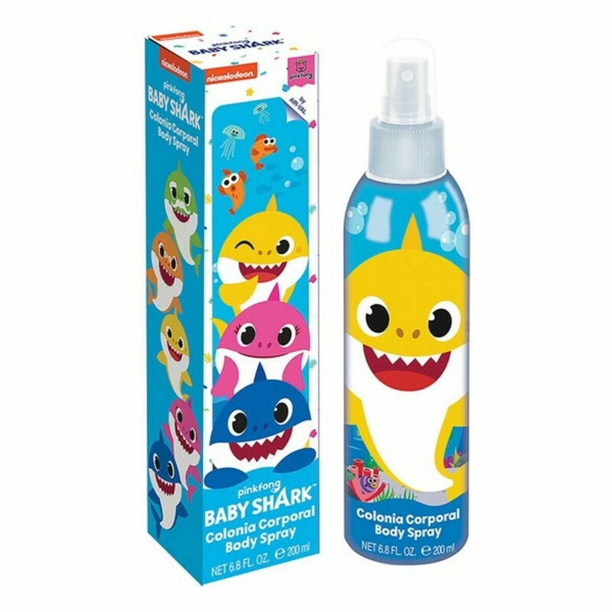 Children's Perfume Air-Val EDC 200 ml Baby Shark-0