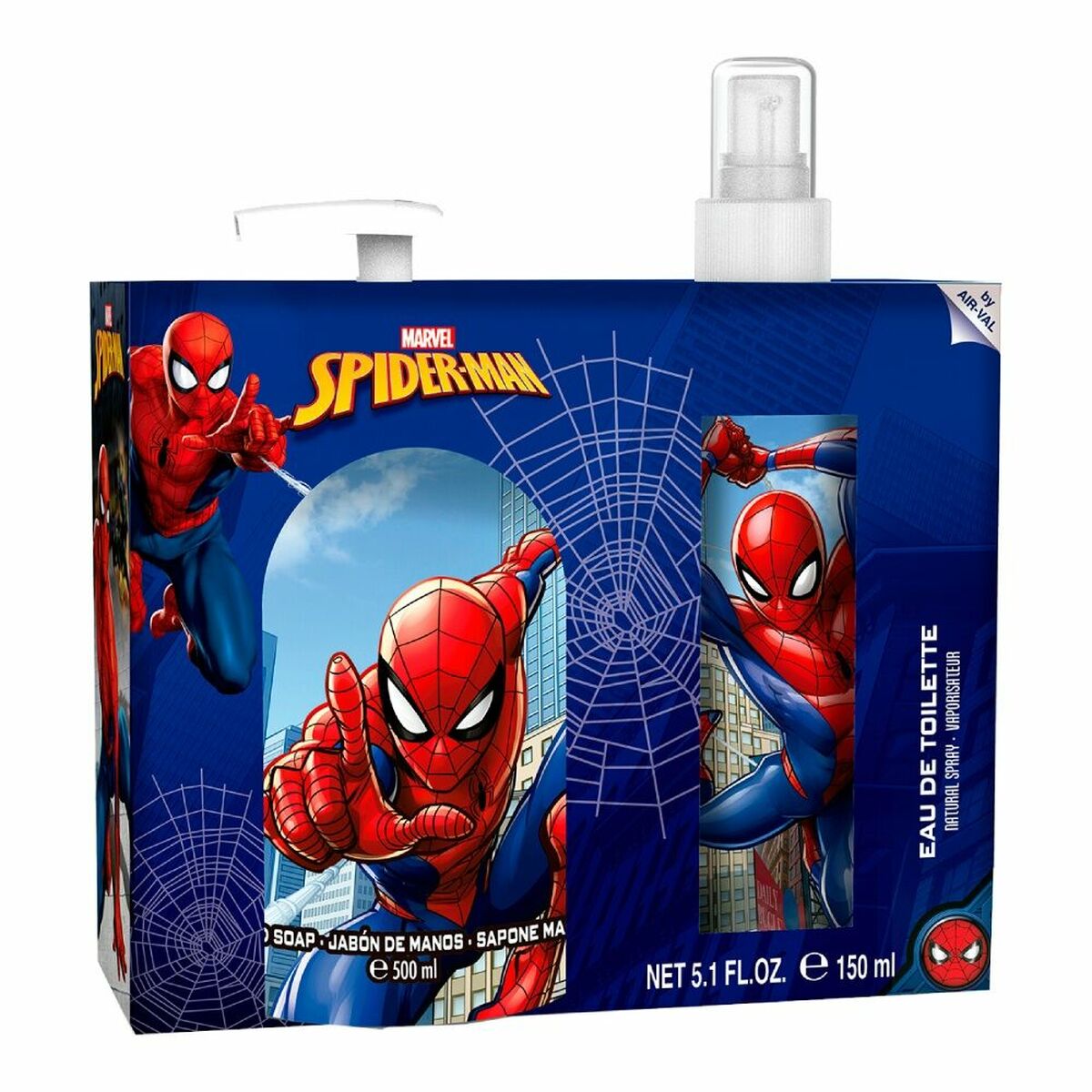 Kinderparfüm-Set Spider-Man 129113 EDT 500 ml 2 Stück-0