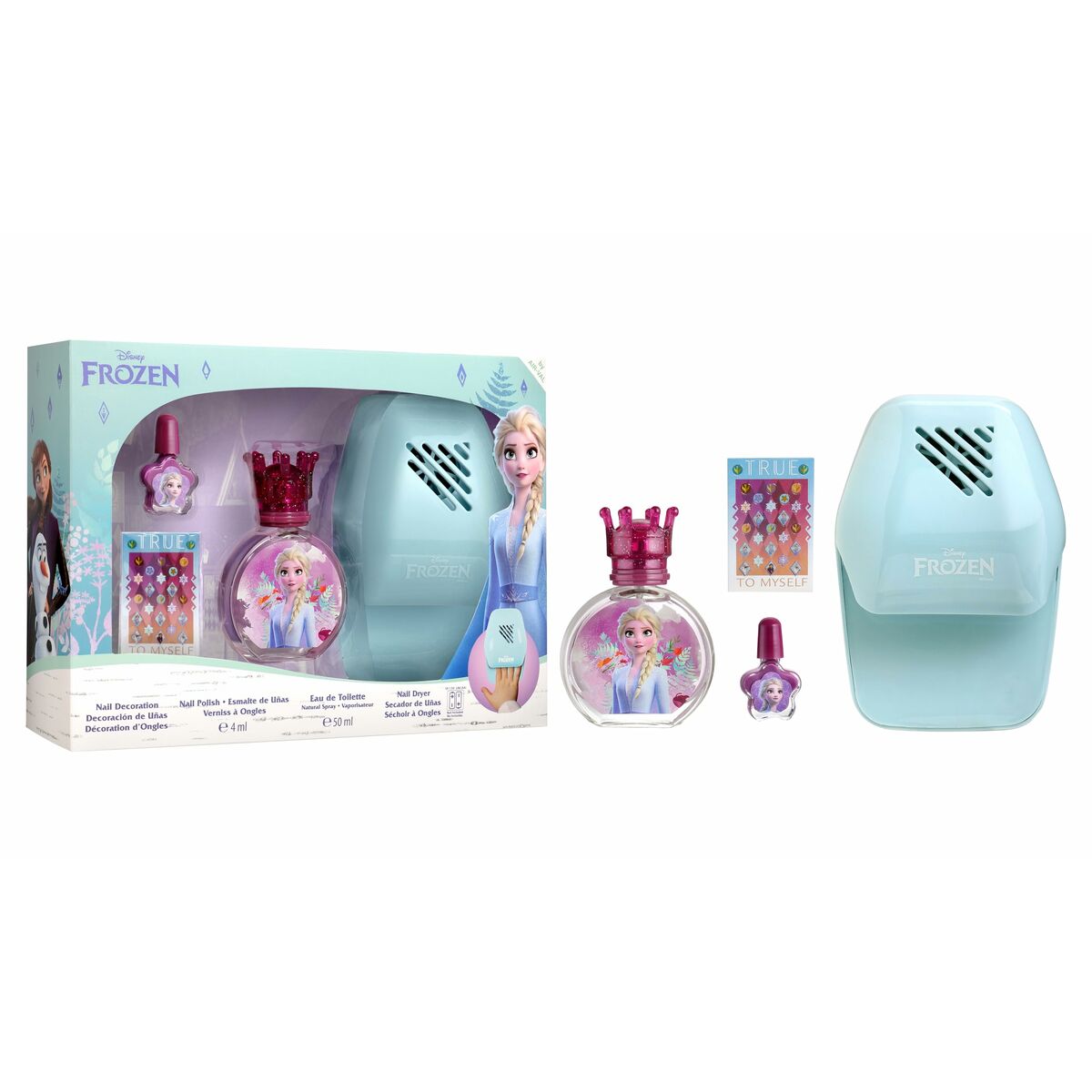 Children's Perfume Air-Val Frozen EDT 50 ml 2 Pieces-1