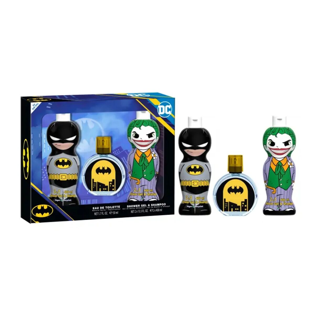 Kinderparfümset DC Comics Batman & Joker 3-teilig-0