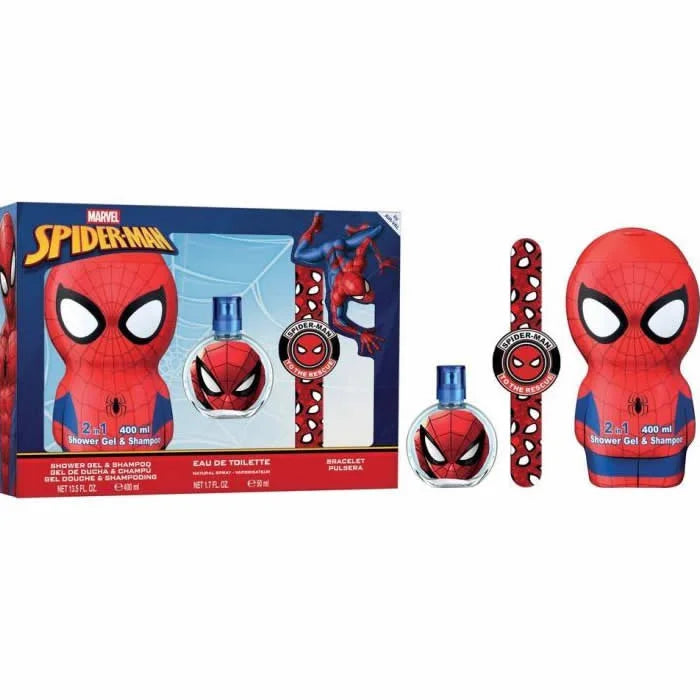 Marvel Spiderman eau de toilette spray 50 ml cofanetto 3 pz