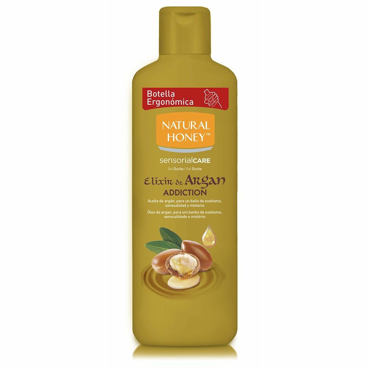 Shower Gel with Argan Oil Natural Honey (600 ml)-0