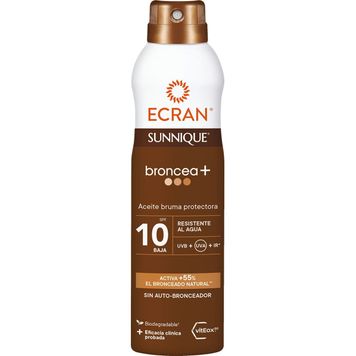 Ecran Sunnique Broncea olio Bruma Spf10 250 ml