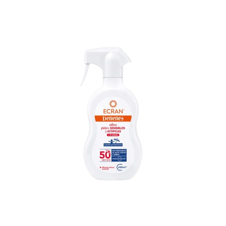 Denenes Ecran Denenes Sensitive latte Protectora Spf50 Pistola 300 ml