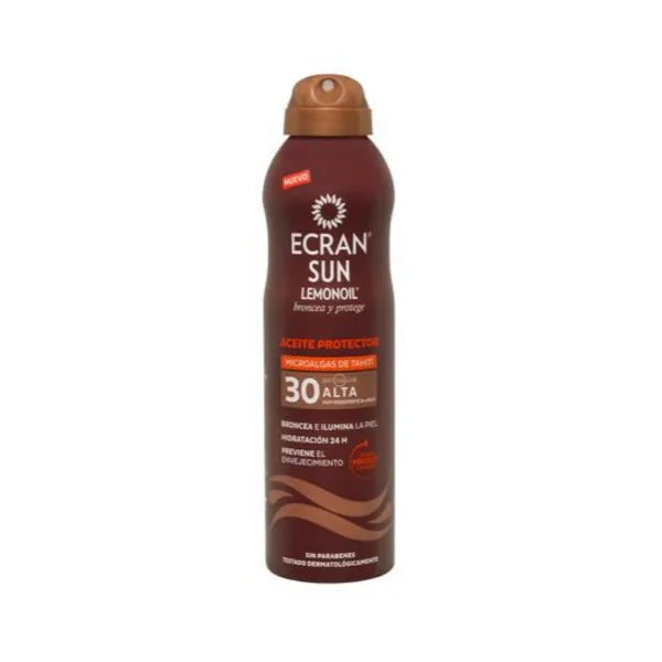 Ecran Sun Lemonoil olio spray Spf30 250 ml