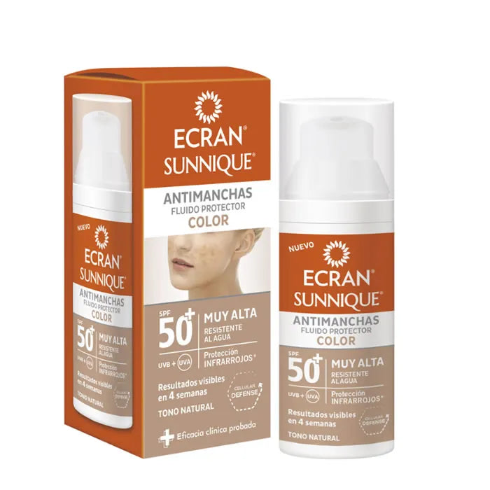Ecran Sunnique Antimanchas Color Spf50 50 ml