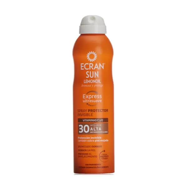 Ecran Sun Lemonoil Protect Invisible spray Spf30 250 ml