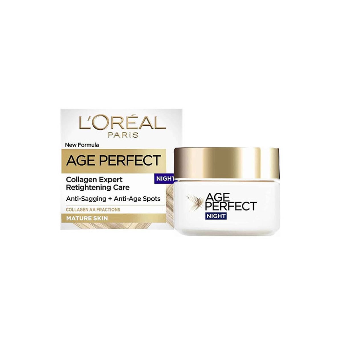 Nachtcreme L'Oreal Make Up Expert Night Aging 50 ml-0