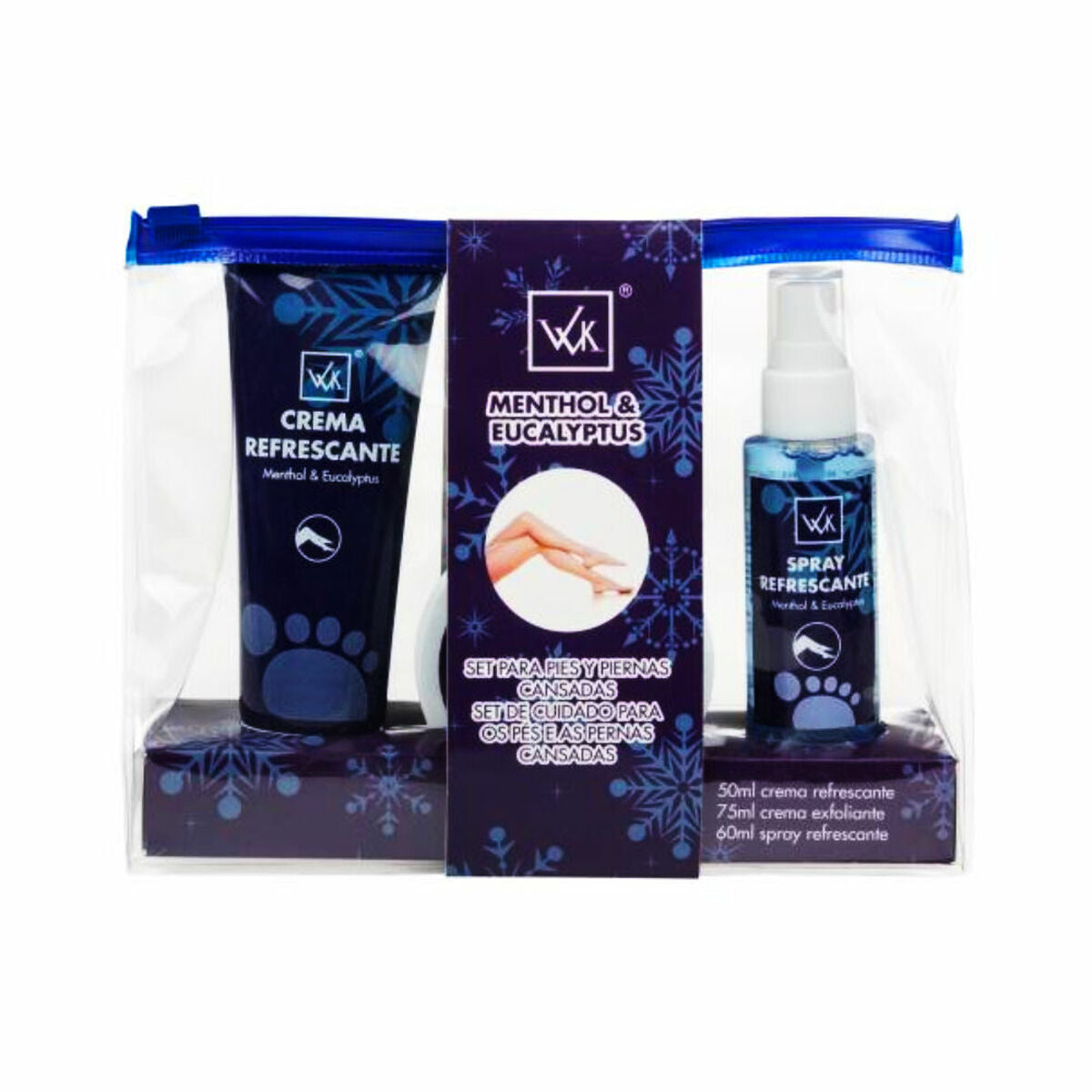 Lotion for Tired Legs Walkiria Menthol Eucalyptus (3 pcs)-0