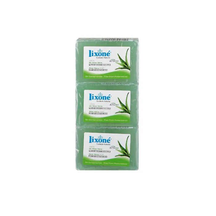 Lixoné Aloe Vera sapone Pelle Secca O Sensibile 3x125 g