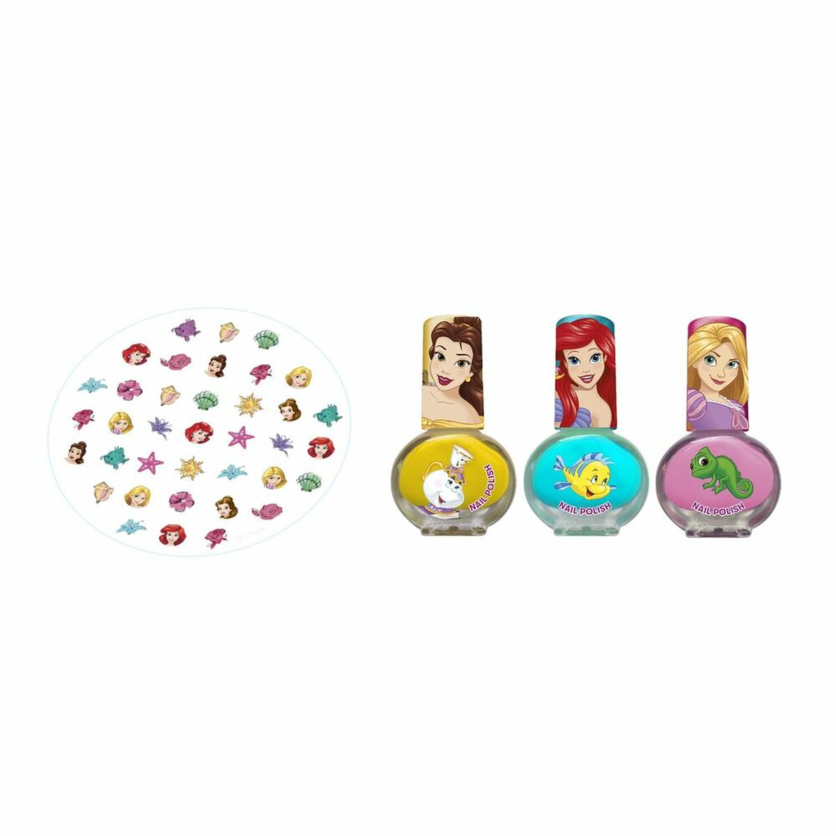 Nagellack Cartoon Disney Princess (4 Stück)-0