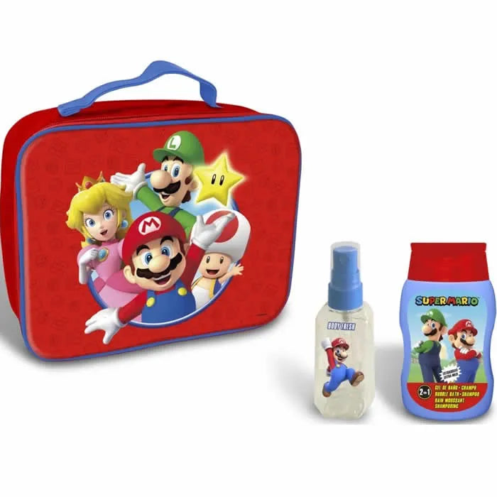 Cartoon Super Mario Bros cofanetto 3 pz