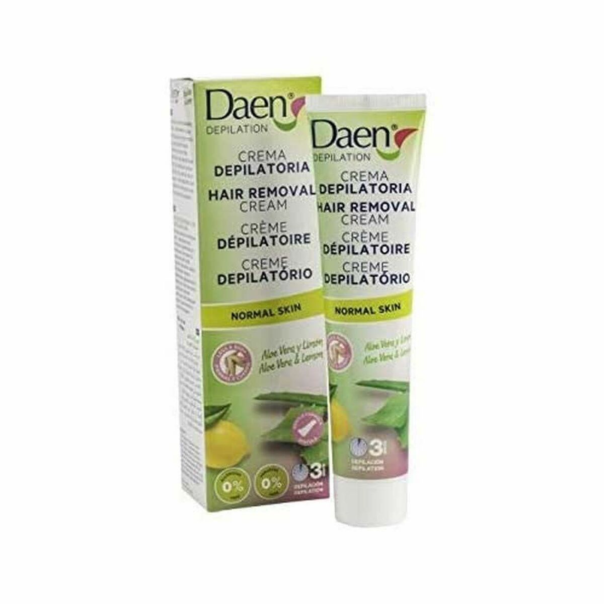 Körperenthaarungscreme Aloe Vera Daen (125 ml)-1