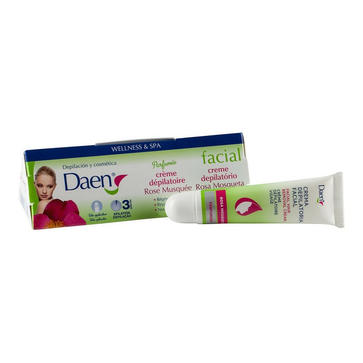 Gesichtshaarentfernungscreme Daen 100533 15 ml-0