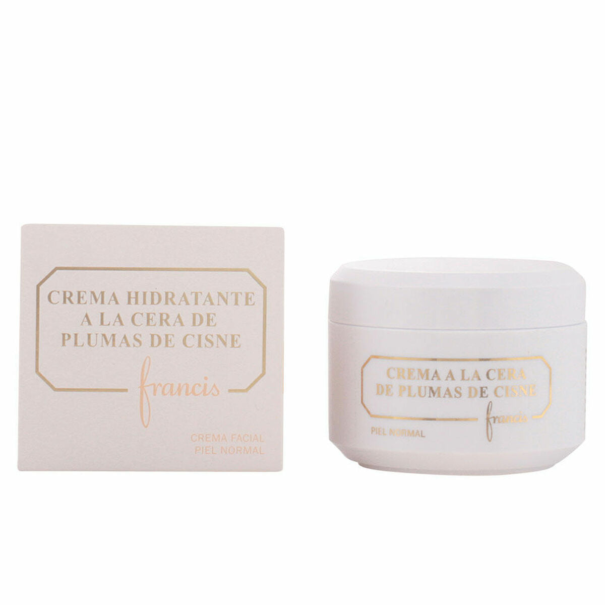 Feuchtigkeitsspendende Gesichtscreme Francis Francis Plumas De Cisne (100 ml)-0