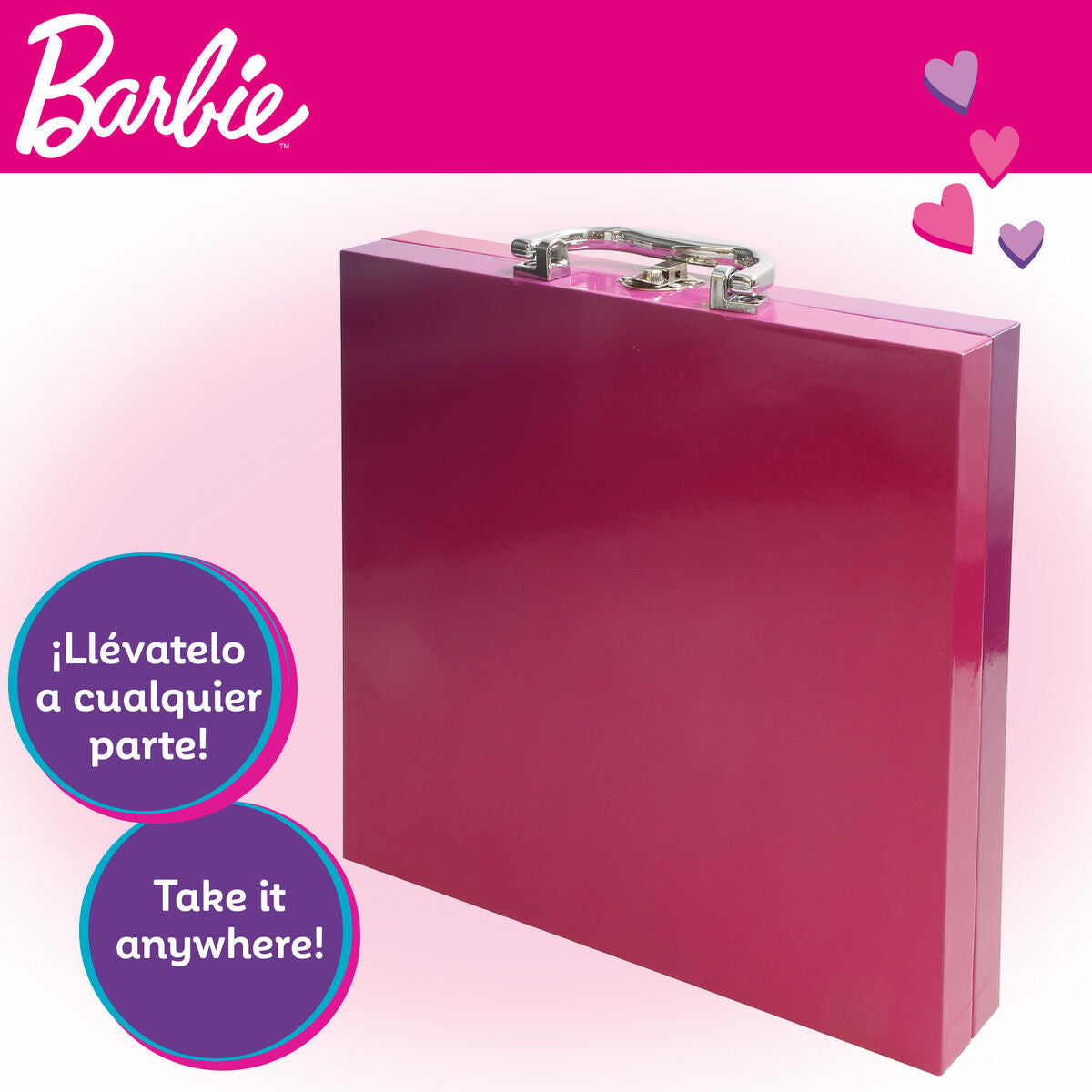 Kinder-Make-up-Set Barbie Mehrfarbig 35-teilig-3