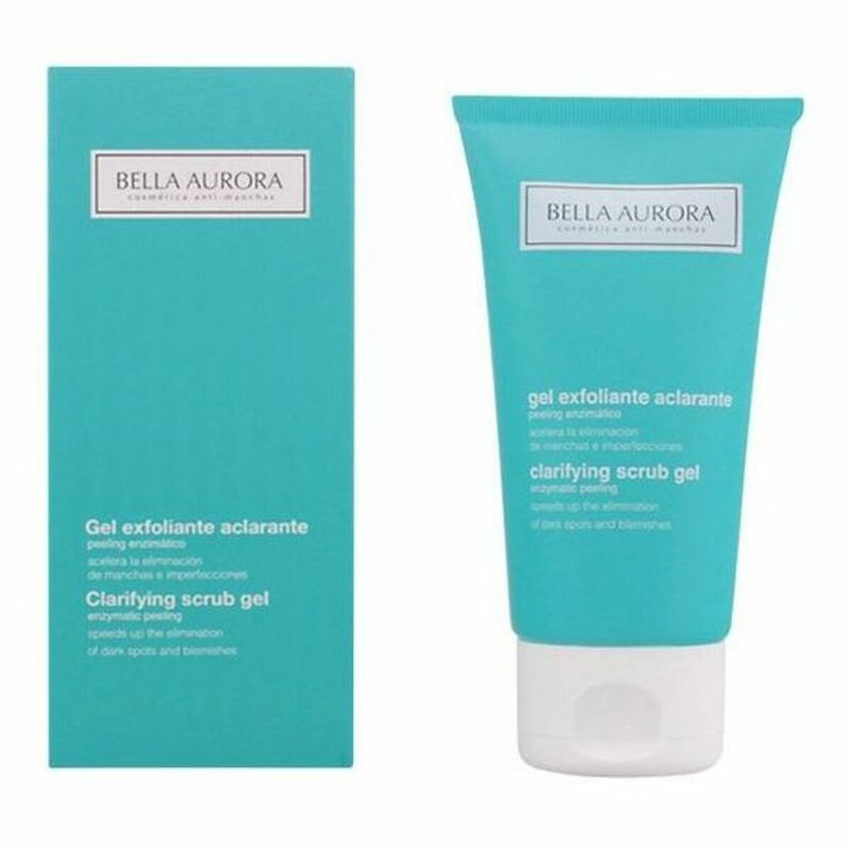 Gel viso esfoliante anti-macchie marroni Bella Aurora Peeling enzimatico (75 ml)-0