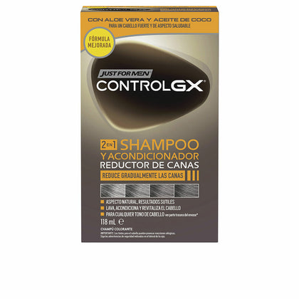 Shampoo e Balsamo Just For Men Control Gx 118 ml