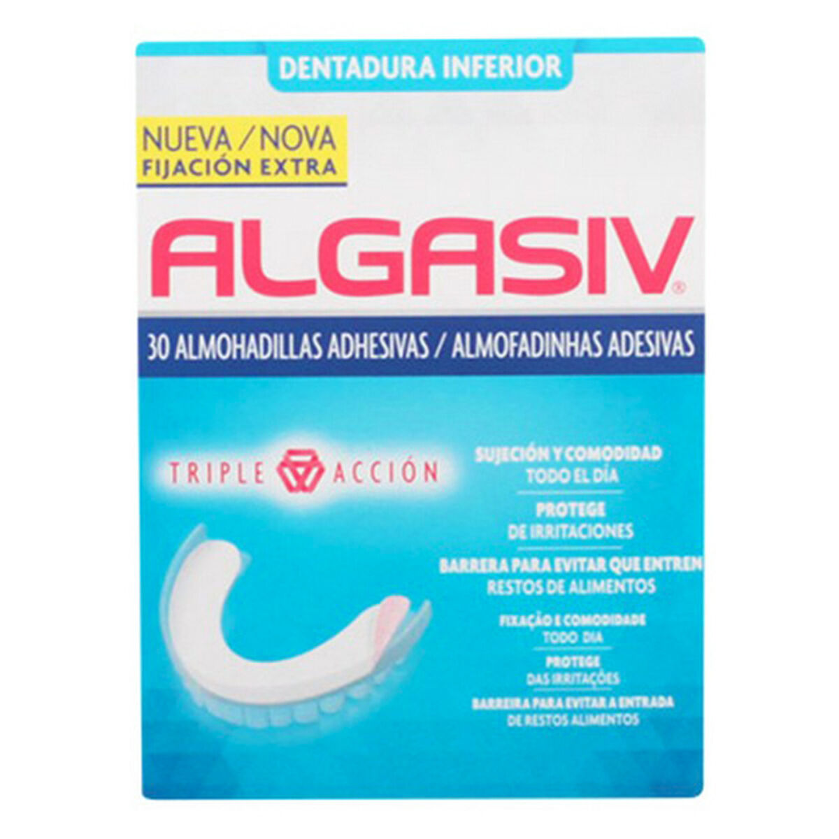 Adhesive Denture Pads Algasiv ALGASIV INFERIOR (30 uds)-0