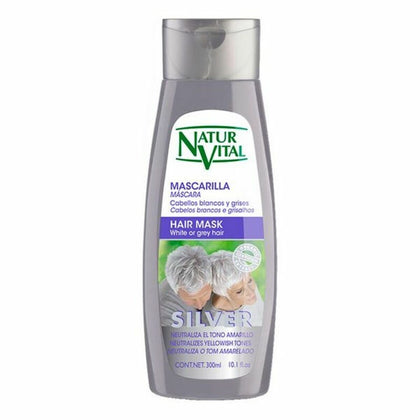 Maschera per Capelli Grigi Naturaleza y Vida (300 ml)
