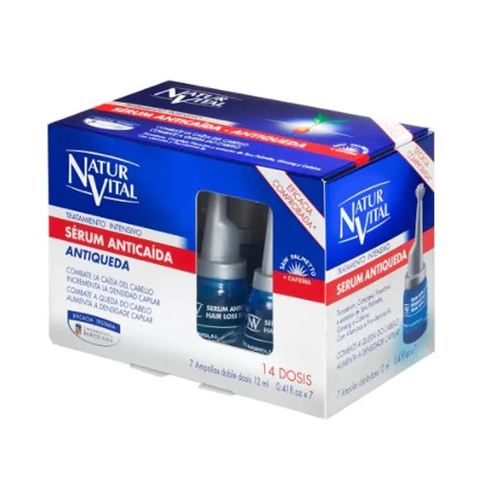 Naturvital Siero Anticaduta Trattamento Intensivo Fiale 7x12 ml