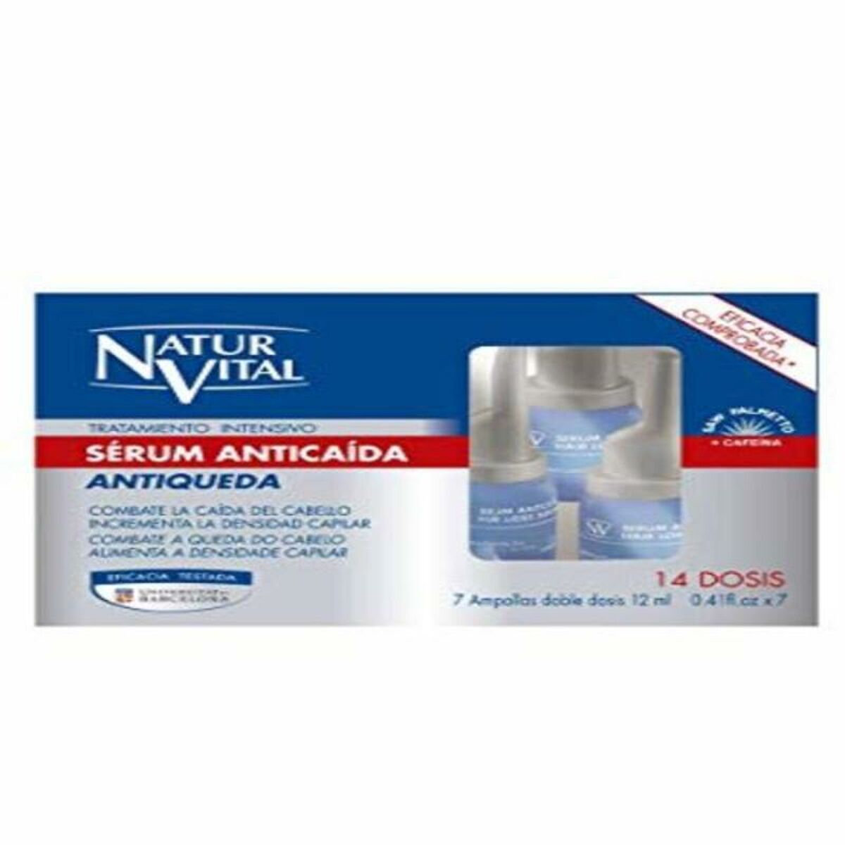 Anti-Haarausfall-Behandlung Naturvital 7786S 12 ml (7 x 12 ml)-0