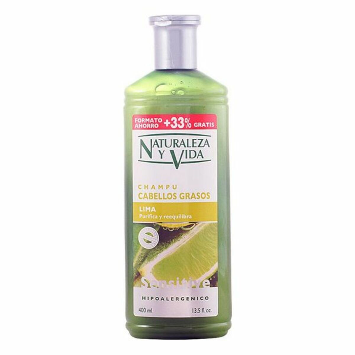 Shampoo Purificante Sensitive Naturvital Champu Sensitive 100 ml 400 ml (400 ml)-0