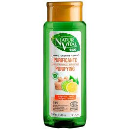 Naturvital Eco Purificante Jengibre e Limón shampoo 300 ml