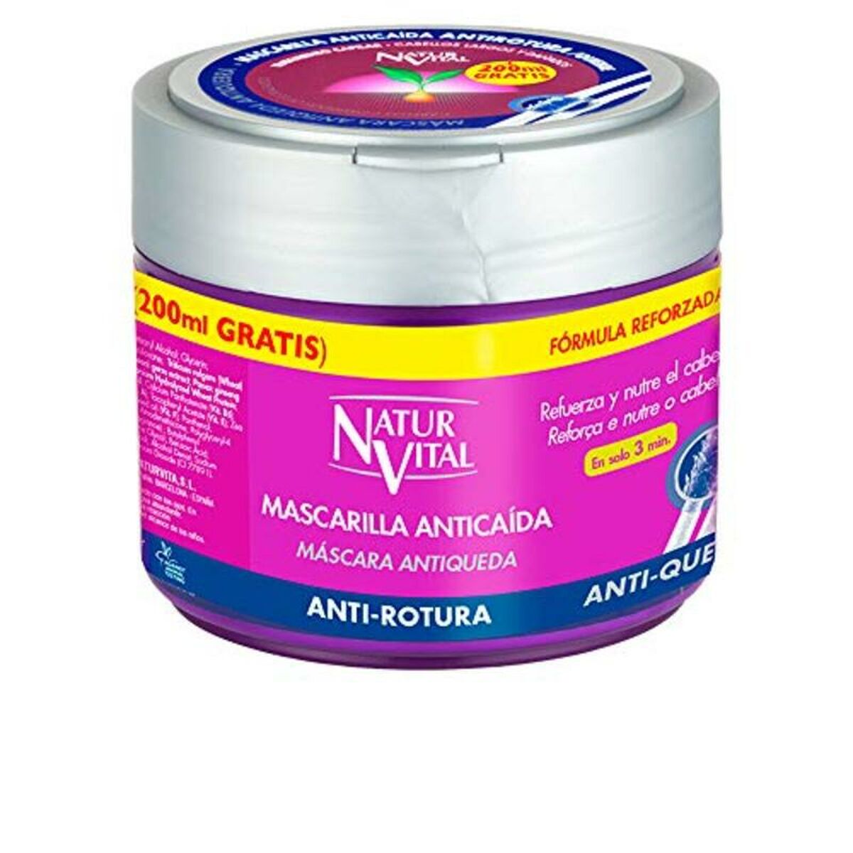 Anti-Haarausfall-Creme Naturaleza y Vida Mascarilla Anticaída (500 ml) 500 ml-1